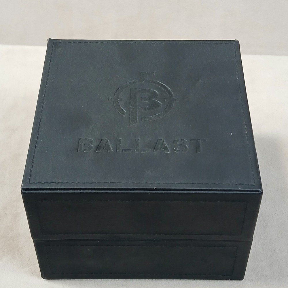 Ballast Time Instrument Mens Watch Red **DOES NOT RUN ** FOR PARTS - Picture 6 of 7